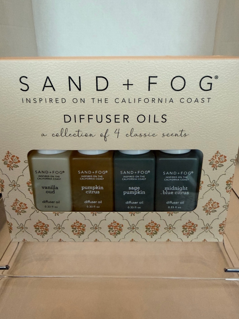 SAND + FOG Fall Scents Diffuser Oils Set NIB